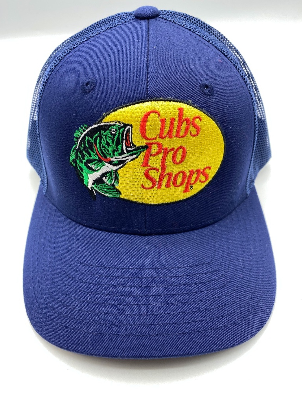 Rare Parody Club Pro Shop Mesh Trucker Hat Snapback Blue
